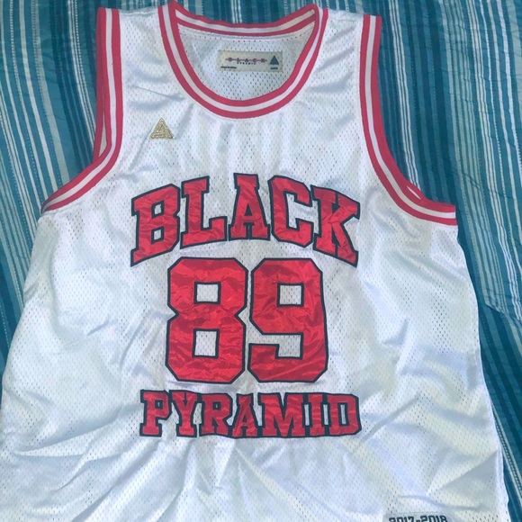 Black Pyramid Other - Rare Red and white Black Pyramid Jersey
